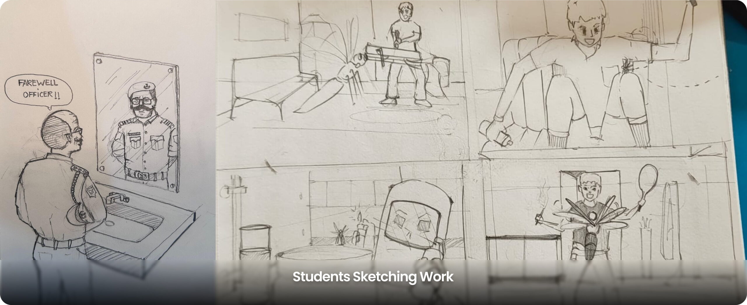 6. Students Sketching Work (1)