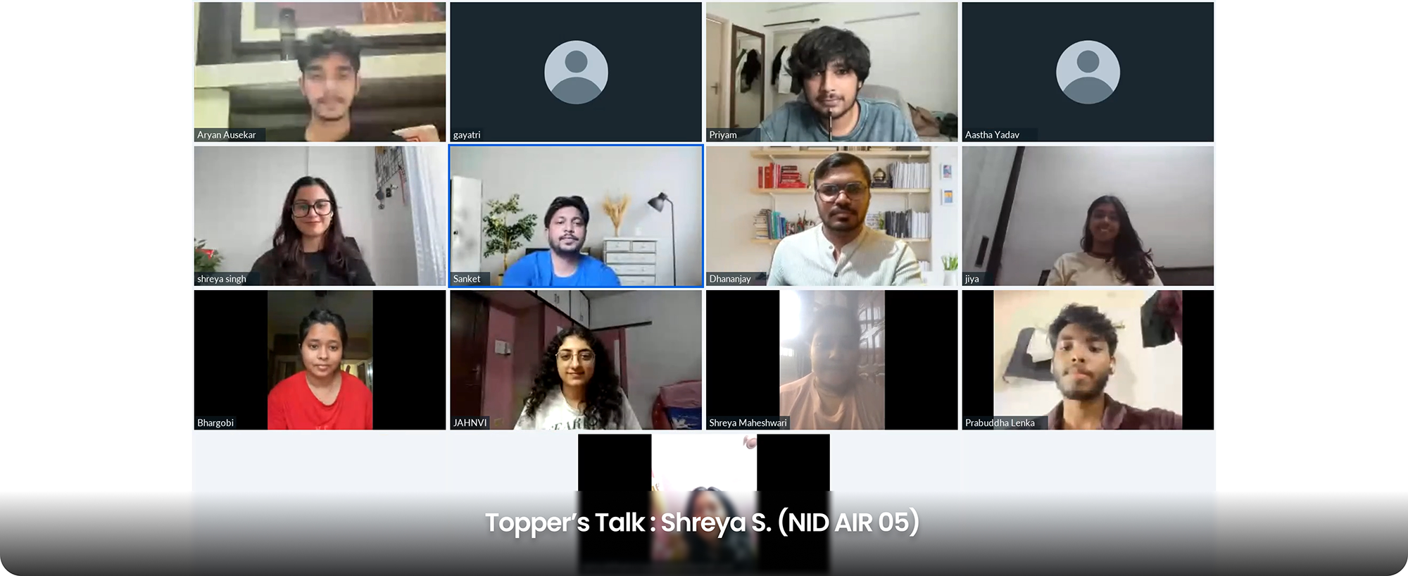 16. Topper’s Talk _ Shreya S. (NID AIR 05)