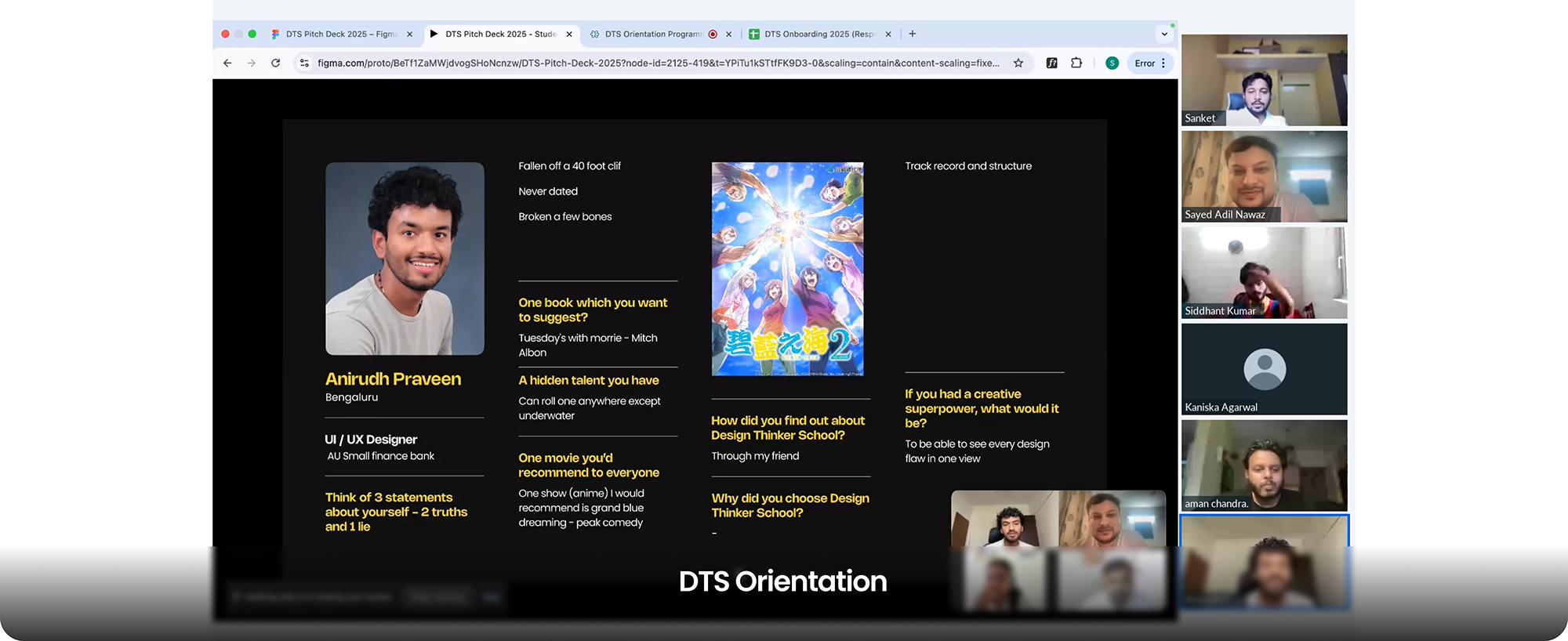 18. DTS Orientation